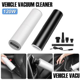 Other Auto Electronics Mini 7000Pa 120W Suction Portable Vacuum Cleaner For Car Low Noise Handheld Home Computer Cleaning Drop Deliv Dhwez