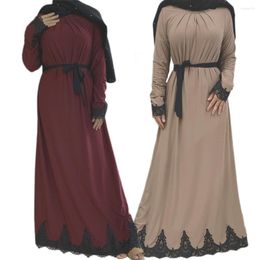 Ethnic Clothing Abaya Muslim Women HIjab Dress Dubai Kaftan Turkey Caftan Jilbab Moroccan Maxi Party Gown Islamic Ramadan Abayas Robe