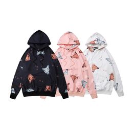 Hot style 2023New sweater hooded sweatshirt hip hop print hooded street clothes Harajuku Gothic super winter men's coat street coat clothes