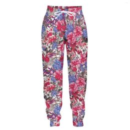 Men's Pants Jumeast Jogger Casual Sweatpants Baggy For Men Graffiti Flowers Mens Straight Streetwear Tracksuit Trousers Clothes