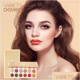 Eye Shadow New Mashed Potato 18 Colours Fashion Palette Matte Eyeshadow Glitter Valentines Day Highlighters Drop Delivery Health Beau Dhhil