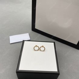 Women Stud Earrings Designer Jewellery Fashion Small Gold Earring G Luxurys Love Earrings Letter Ear Ring With Box 23022004R