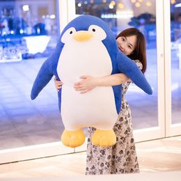 Cute Giant Anime Penguin Plush Toy Oversized Animal Penguin Pillow Animation Toys 33inch 85cm DY10150