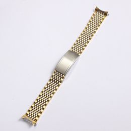 18mm 19mm 20mm Stainless Steel Bracelet Watch Band Strap Fit For Omega Wirst Watch