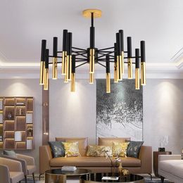 Pendant Lamps Nordic Style Postmodern Minimalist Net Red Bedroom Dining Room Creative Fashion Atmospheric Art Guest Lights ZM1205