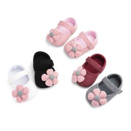 0-18M Autumn Spring Newborn Girls Crochet Baby Booties First Walkers Toddler Shoes Wholesale