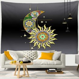 Tapestries Tree of Life Tapestry Moon Hippie Wall Hanging Tapestry Home Decor Polyester Table Cover Night Tapestry