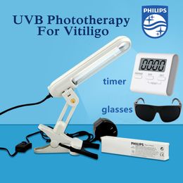 Face Care Devices UVB Potherapy N 311nm UV Lamp Uvb Light Therapy Psoriasis For Vitiligo 230221