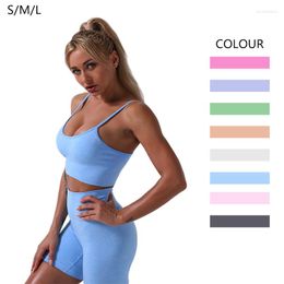 Active Sets Next Skin Seamless Fitness Yoga Sports Bra Shorts Suit 2 Piece Set Workout Clothes For Women Gym