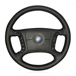 Steering Wheel Covers DIY For E46 318i 325i E39 E53 X5 Extremely Soft Leather Braid On The