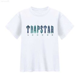 Mens T-shirts Trapstar London Men Women Fashion Father and Son Haruku Tshirt Parentchild Clothing Casual Short Sleeve T Shirt Oneck Tees Z0221