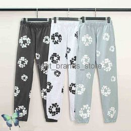 Men's Pants High Street Tide Brand Pant Set Kapok Print Kapital Sweatpants Men Women Casual Trousers0221V23