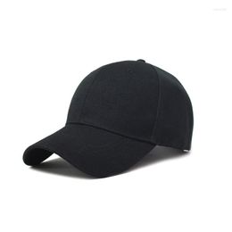 Berets Black Cap Solid Color Baseball Curved Brim Outdoor Sun Hat Peaked Casual Gorras Hip Hop Dad Hats For Men Women Unisex