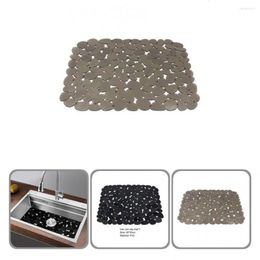 Kitchen Storage Anti-fall Fashionable No Odour Sink Protector Water-proof Mat Tear-resistant Tools