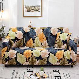 Chair Covers Floral Sofa Cover Elastic Wrap All-inclusive Slip-resistant For Living Room Corner Cushion Fundas SofaChair