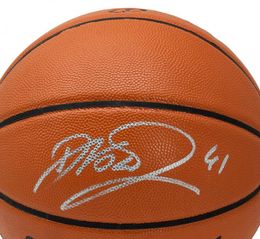 Collectable Nowitzki Adrian Dantley LILLARD Wade Autographed Signed signatured signaturer auto Autograph Indoor/Outdoor collection sprots Basketball ball
