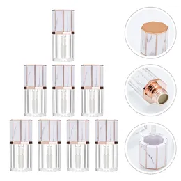 Storage Bottles Lip Gloss Tube Tubes Refillable Lipstick Empty Bottle Wand Containersplastic Lipgloss Samplecontainer