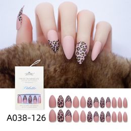 False Nails Fake Nail Patch Long Pointed Water Drop Type Wearing 24 Soft Patches Full Cover Art Jelly