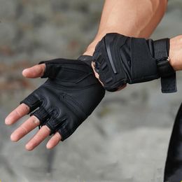 Sports Gloves Tactical Half Finger Military Men Training Outdoor Paintball Cycling Hunting Fitness Army Combat