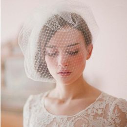 Headpieces Bride Hat For Wedding Headwear Veil Birdcage Headgear Charming Women Hair Ornaments Stock Accessories Noiva Jewelry