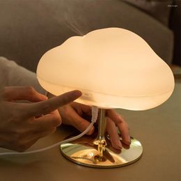 Night Lights Cartoon Cloud Light Colorful LED Lamp Automatic Aroma Essential Oil Diffuser With Household Air Humidifier