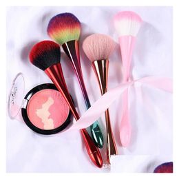 Makeup Brushes Professional Water Drop Goblet Single Slim Waist Foundation Powder Blush Cosmetic Brush Concealer Beauty Delivery Hea Dhrjs