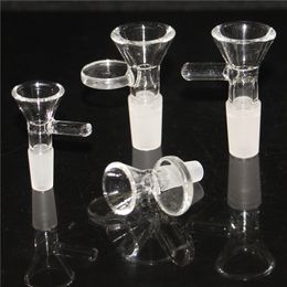 Hookah 10mm 14mm 18mm Male Glass Bowls Smoking Bong Bowl Piece For Water Pipe Dab Rig