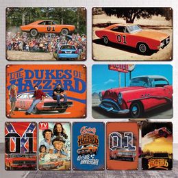 Retro Nostalgia Movie Art Poster Metal Plate Tin Sign Vintage Car Stickers Iron Painting Home Garage Decor Plaque variety show Poster Decor size 30X20CM w01
