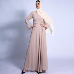 Ethnic Clothing Abaya Kaftan Dubai Wrap Turkey Islam Arab Muslim Robe Longue Femme Musulmane Satin Dress African Dresses For Women Caftan