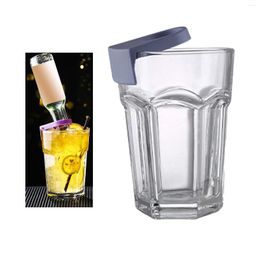 Wine Glasses Transparent Cocktail With Clips Goblet Dessert Bowl Drinking For Restaurant Wedding Celebration Banquet Bar