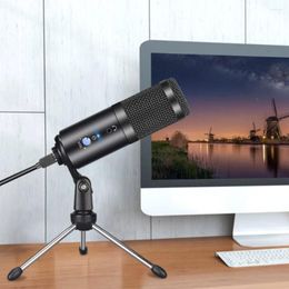 Microphones USB Condenser Microphone For Computer Studio Bm 800 YouTube Gaming Recording Mic With Stand Mount
