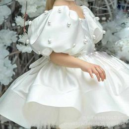 Girl's Dresses Children's princess dress poncho fashion evening dress wedding flower girl dress