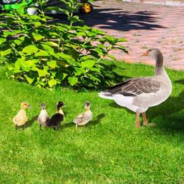 Garden Decorations Useful Poultry Statue Stable Ornamental Home Supplies Duck Decoration Art Sculpture