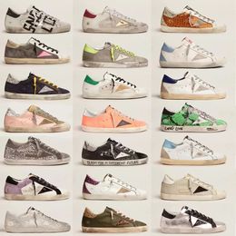 2023 sneakers superstar doold scarpe sportive sporche oro moda uomo donna Ball scarpe casual scarpa piatta in pelle bianca Qualità