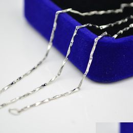 Chains Factory Direct Sales S925 Sier Dollar Treasure Chain Fashion Pure Necklace Korean Jewelry Wholesale Chai Dh8Qg