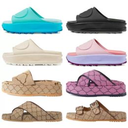 2024 pantofole da uomo Piattaforma Designer Slifori Donne intrecciate G Slide Shioam Sandals Sandali da donna Sandali Slipisti Coppia di pantofole Slipisti Leisure Beach Outdoor