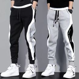 Men's Pants Classic Streetwear Casual Men Ribbons Harem Jogging Male Slim Fit Spring Cargo MultiPocket Trousers Kp2 230221