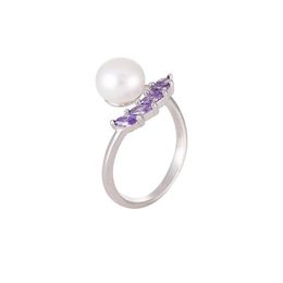 Jewelry Settings Crossborder Ecommerce Europe And The United States Fashion New Pearl Ring S925 Sier Diy Mount Accessories Manufact Dhryh