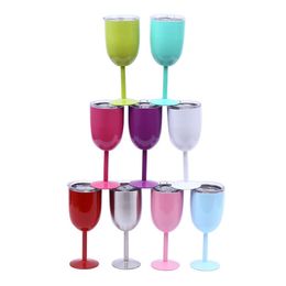 10oz Wine Cup Drink Stainless Steel Wine Goblet