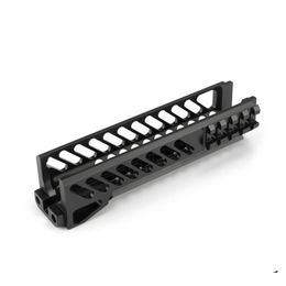 Armaturen Aluminium Super Slim Drop In Mlok Handschutz Picatinny Schiene Float Tactical Scope Mount AK Zubehör Für Dhqe3