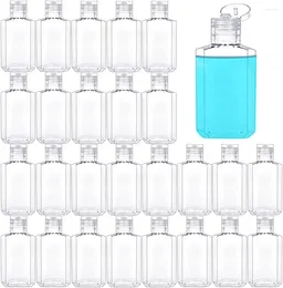 Storage Bottles 20pcs 60ml Travel Liquid Soap Foam Refillable Foaming Bottle Jar PET Clear Squeezed Hand Sanitizer Dispenser