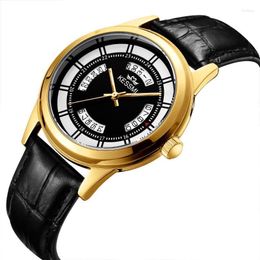 Wristwatches Drop Mens Wrist Watch Stainless Steel Male Quartz Wristwatch