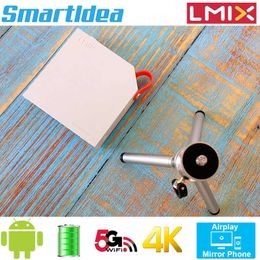 Projectors Smartldea S1 Mini dlp Projector support 1080p build Battery mirror screen to iphone android Phone proyector Home Theatre beamer J230221