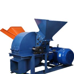 High Capacity Wood Sawdust Grinding Crusher Pulverizer Machine Mobile Wood Shredder Grinder Machine