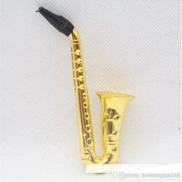 Creative Sax pipe portable mini metal pipe