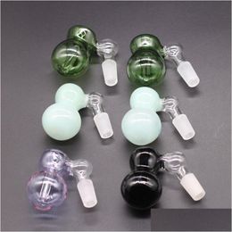 Smoking Pipes Hookahs Colorf Glass Ash Catcher Bowls With Female Male 10Mm 14Mm 18Mm Joint Bubbler And Calabash Perc Ashcatcher Drop Dhv53