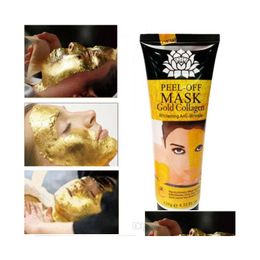 Other Skin Care Tools 24K Golden Mask Peel Off Facial Face Masks Lifting Firming Drop Delivery Health Beauty Devices Dhyp9