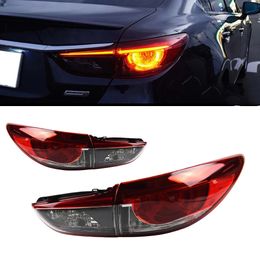 Car LED Taillights Assembly for Mazda 6 Atenza 20 13-20 19 LED Turn Signal Brake Reversing Taillight Rear Lamp