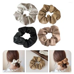 Bandanas 4pcs Hair Ties Elastic Bands Scrunchies Ropes For Girls