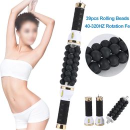 7D Fitness Massager Roller Slimming Machine Cellulite Reduction Lymphatic Drainage Rolling Beads CylinderTherapy Body Contouring Machine For Home Use